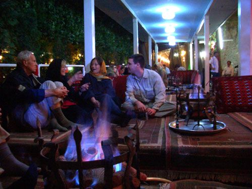 Teheran - Bauweltreise in Evindarake