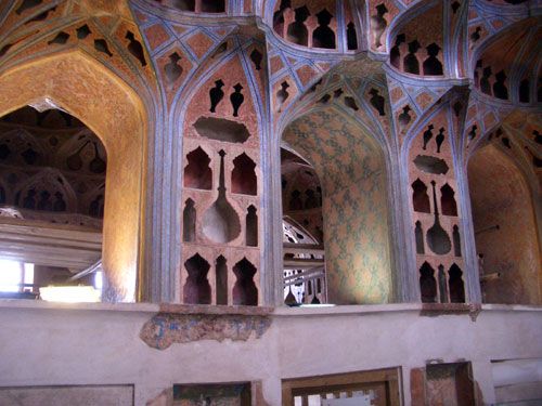 Isfahan - Allighapoo Palast Musikraum
