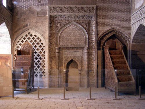 Isfahan - Freitagsmoschee - Minbar