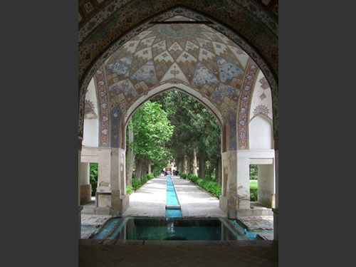 kashan, finngarten wasser pavilion: mit iran erlebnis reisen