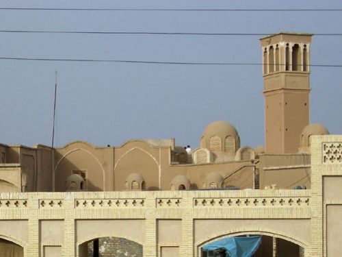 kashan, altstadt windturm: mit iran erlebnis reisen