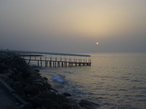 chalus, hotel hyatt am kaspischen meer sonnenuntergang: mit iran erlebnis reisen