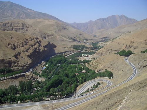 chalus route im alborz-gebirge zum kaspischen meer: mit iran erlebnis reisen