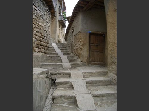 bergdorf masuleh, strassen: mit iran erlebnis reisen