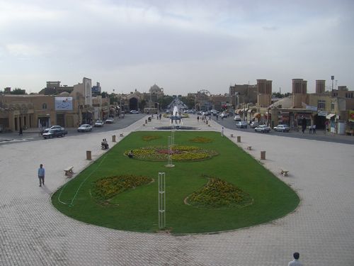 yazd, mir chakhmakh platz: mit iran erlebnis reisen