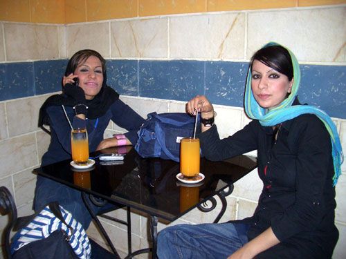 Isfahan - Cafe im Jolfaviertel